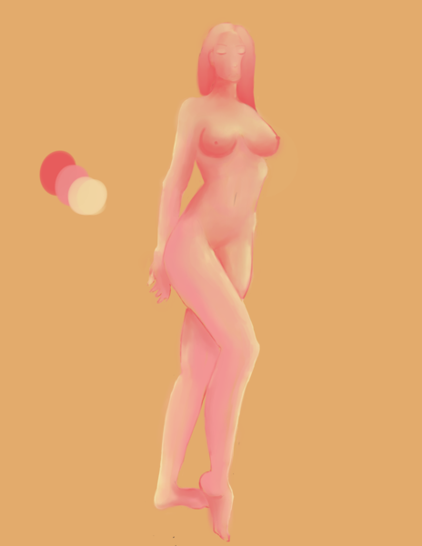 Posed Abstract Full Body