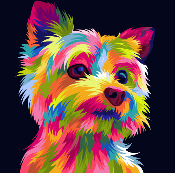 Draw your pets into vector art