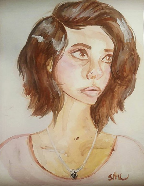 Watercolor Bust/ Portrait