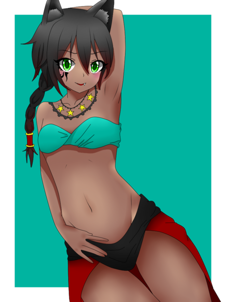 Waist up, Colored (Female)