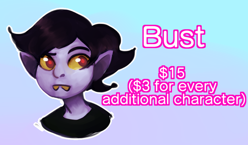 Bust Commissions 