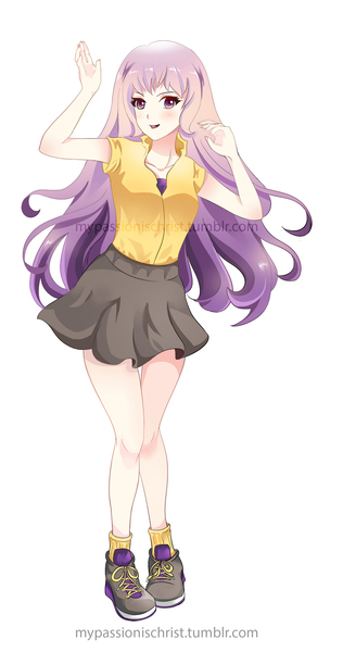 Colored detail full-body