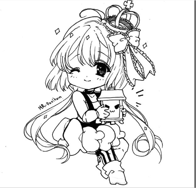 Chibi Inked anime style - Artists&Clients