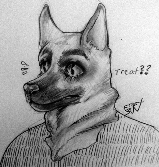 Furry Bust Sketch