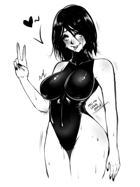 Half body Manga o Sketch