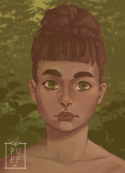 Portrait (arcane-ish style)