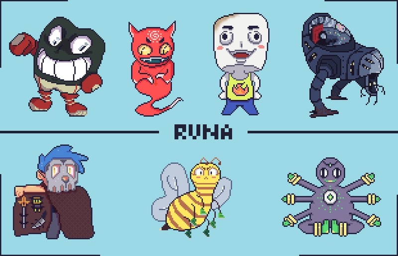 Characters Pixel! 