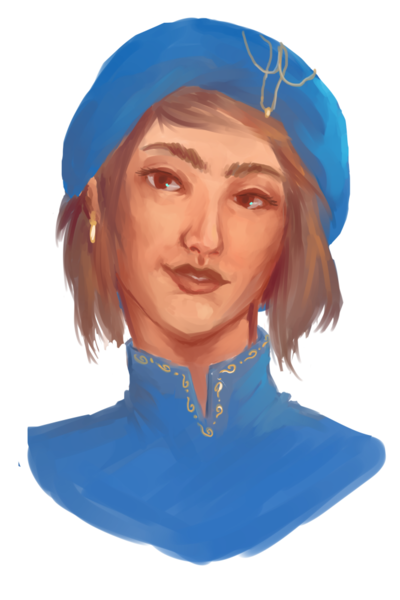 Painted Character Headshot