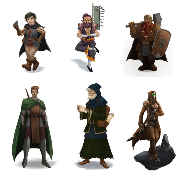 Dungeons and Dragons Character Design