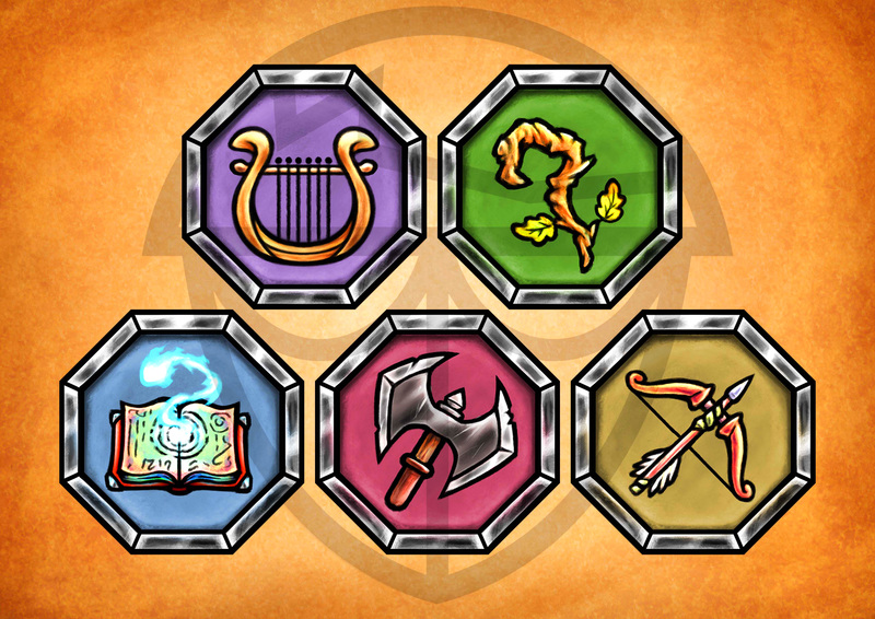 Tokens and icons for RPGs