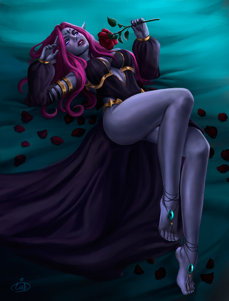 FULLBODY COLORED PIN UP