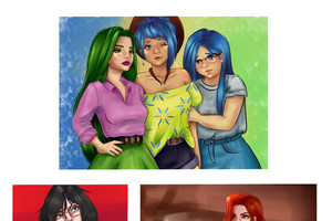 Quick colored sketch 