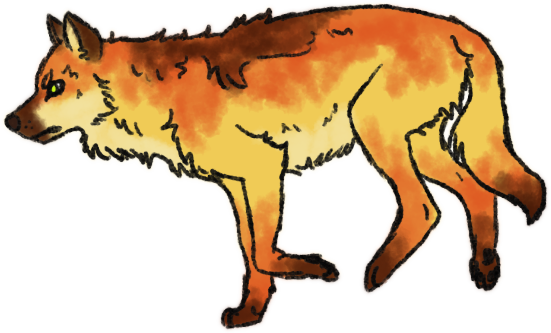 Feral Animal Colored Fullbody