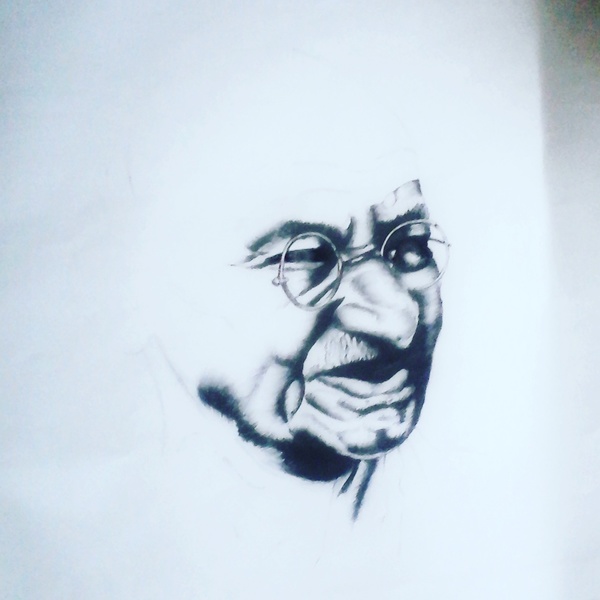 pencil portait