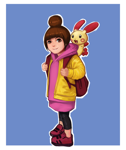 Draw you and your favorite pokemon
