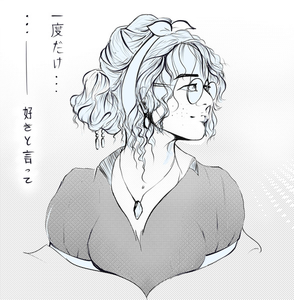 Manga style Portrait