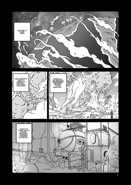 Detailed Manga Pages  