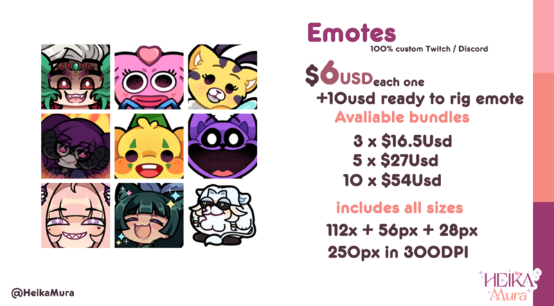 Emotes for Discord / Twitch 