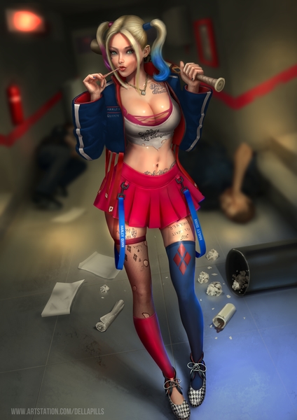 Harley Quinn DC - digital painting