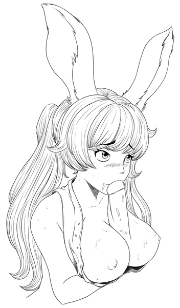 NSFW Bust Lineart
