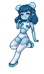 Animated Pixel Doll