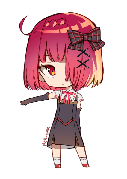 Colored chibi style commision