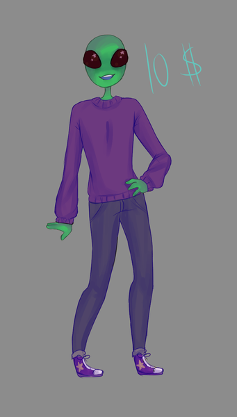 full body fully colored