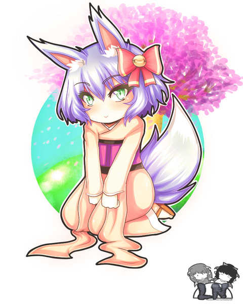 Full color CHIBI w/ simple background
