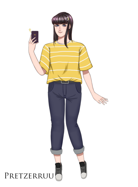 Style A - Simple Colored Drawing