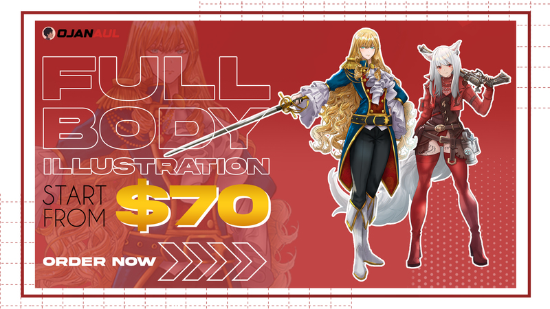 Full Body Character Illustration