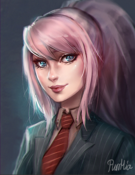 (Semi-)Realistic Portrait, full color (bust up)