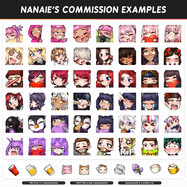 Emotes for Twitch/Discord