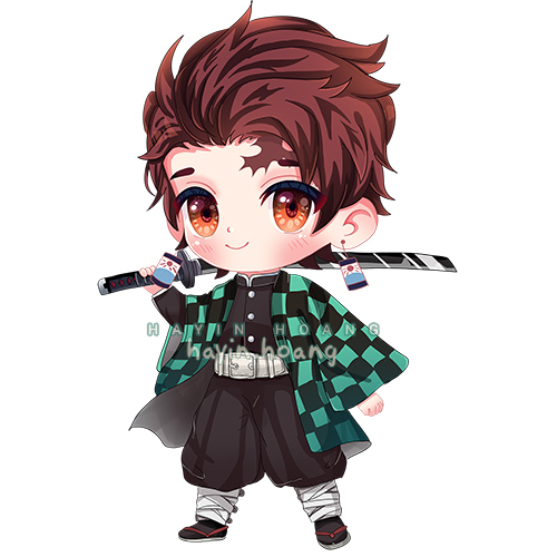 Full -Colored Cute Chibi - Artists&Clients