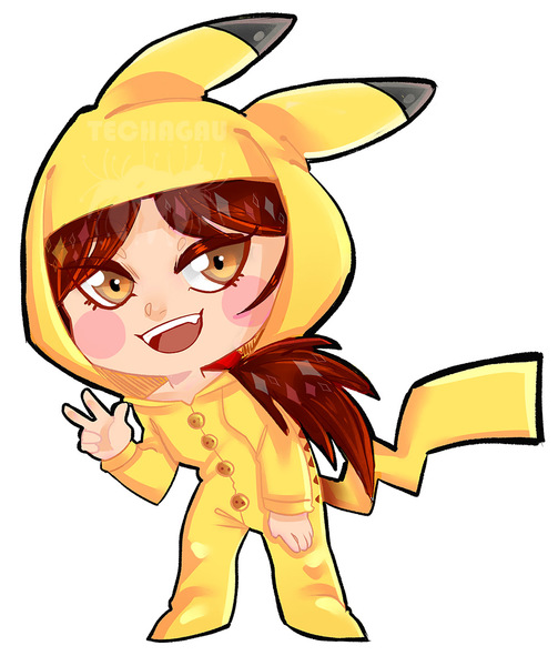 Fullcolor Pokemon Costume Chibi