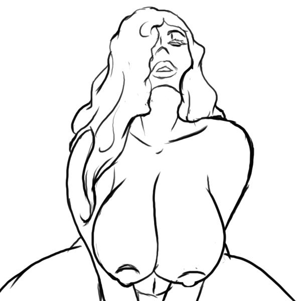 Nsfw sketch single character