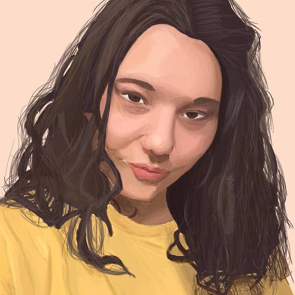 Coloured Digital Portrait Painting