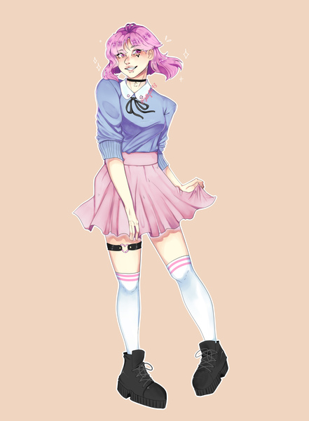 Full body colored