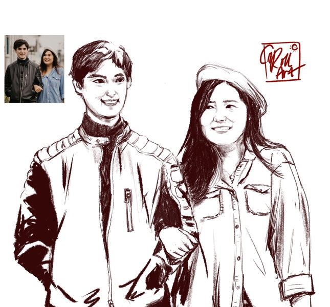 Turn Your Photo in to Sketch Style (C)