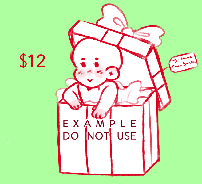 Christmas YCH #1 (Gift Box)