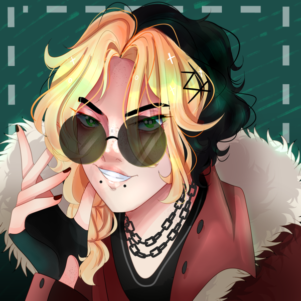 COLORED HEADSHOT