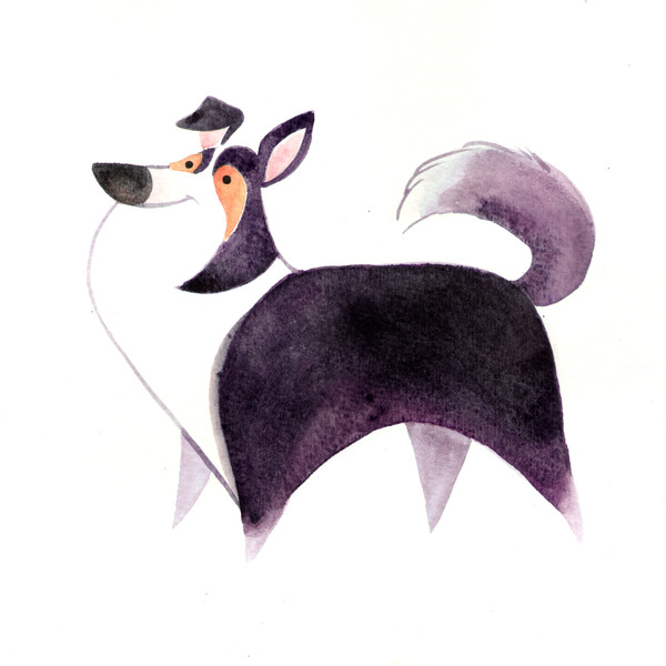 Watercolor Pet Illustration