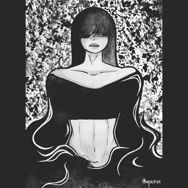 Black and white illustrations 