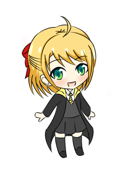 Anime style colored full body