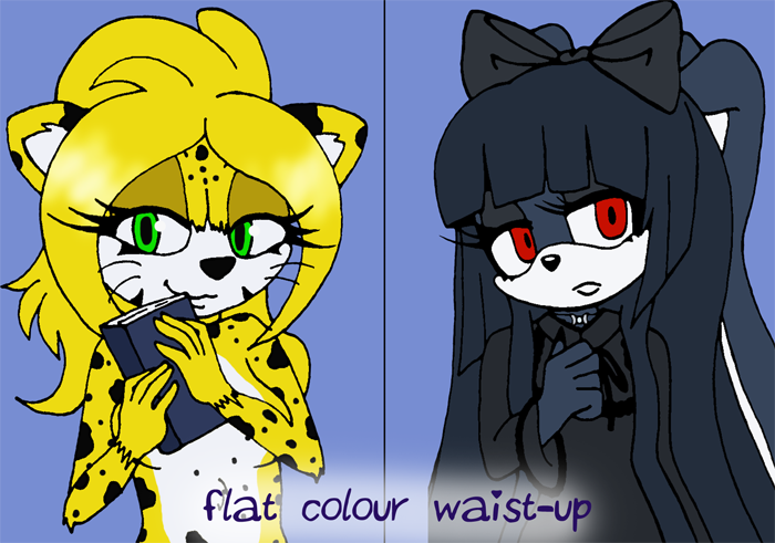 [Sonic Style] Flat Colour Waist-up