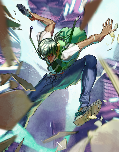 Full Body Anime Illustration