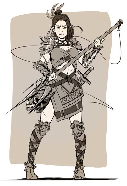 Full-body Sketch