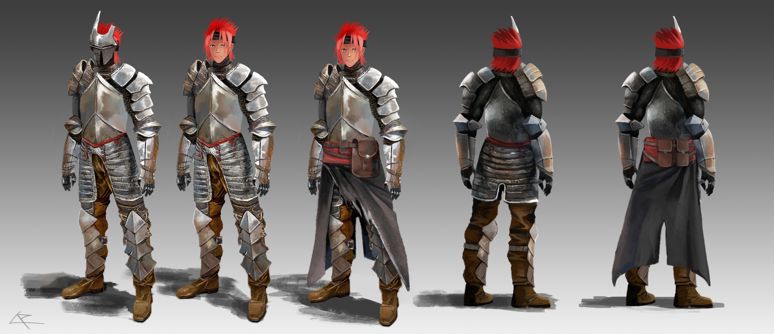 Fully detailed armor Artists&Clients