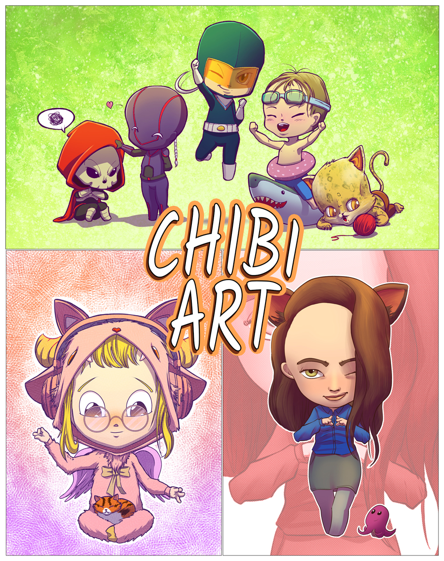 Chibi Characters! - Artists&Clients