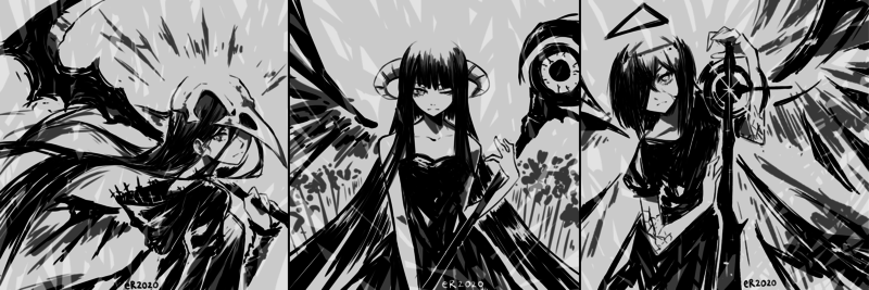 Sketchy BnW Anime Style