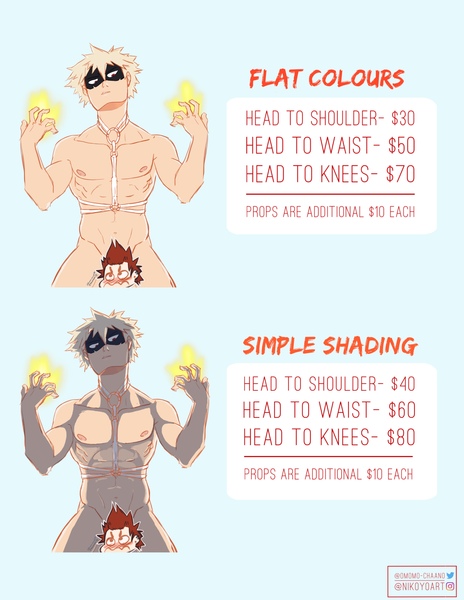 Flat colour simple shading